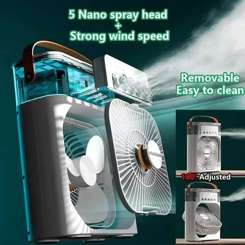 ArcticPulse 3-in-1 Portable Cooling Fan